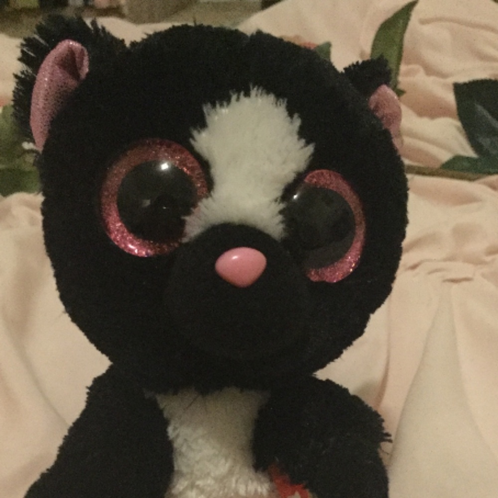 Flora the T.Y. Beanie Boo! Plush Skunk!